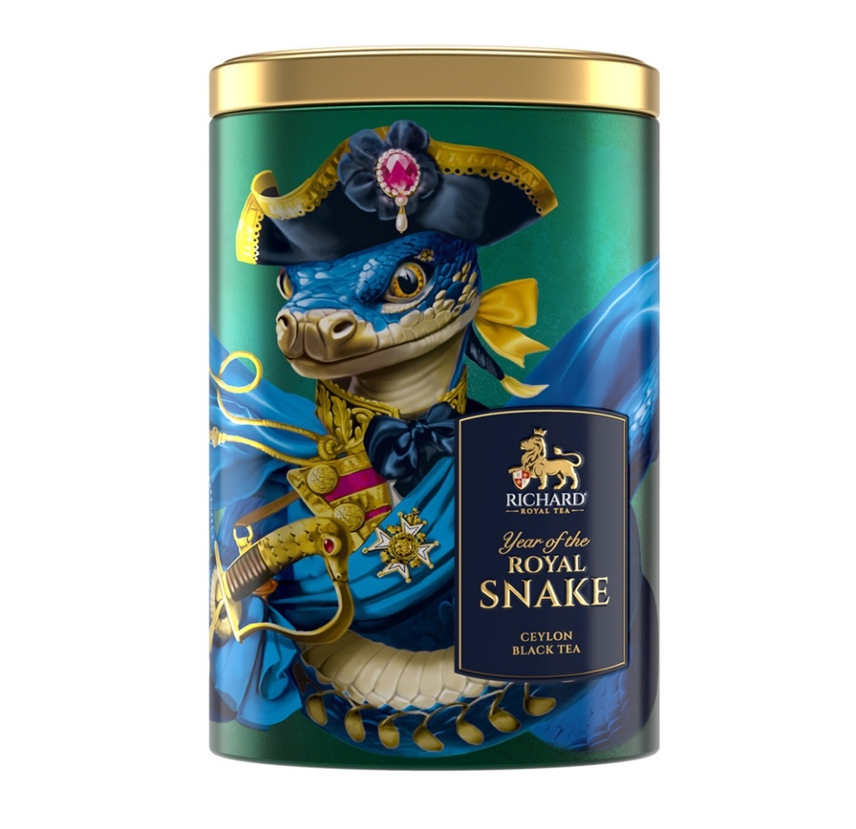 

Чай черный Richard Year of the Royal Snake крупнолистовой 80 г 1 шт дизайн упаковки в ассортименте