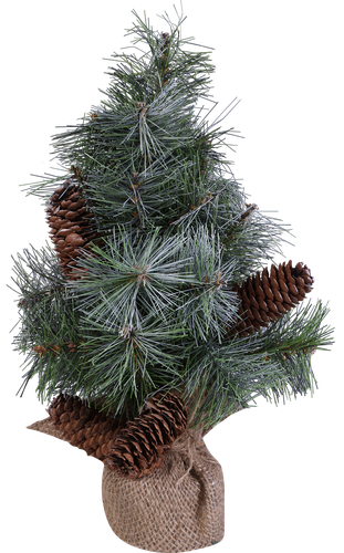 

Ель искусственная HOMECLUB 30см в мешковине, Арт. WPT231205-2