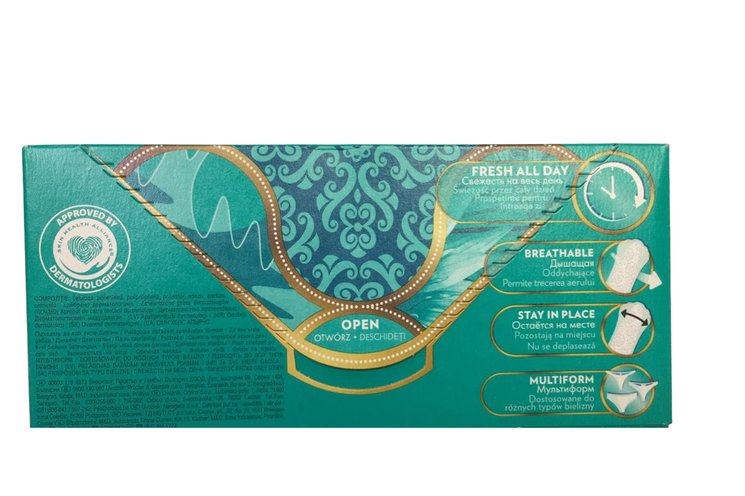 

Прокладки ежедневные Discreet Deo Waterlily Multiform 20 шт.