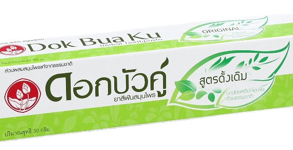 Зубная паста Twin Lotus С травами оригинальная 30 г