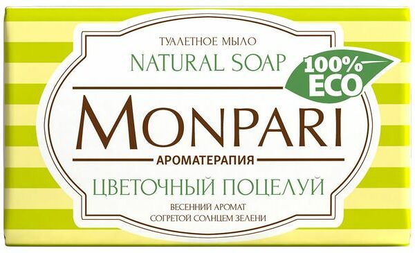 Туалетное мыло Monpari Цветочный поцелуй