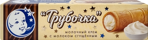 

Трубочка вафельная Завод В.П.Пастухова молочный крем 30 г