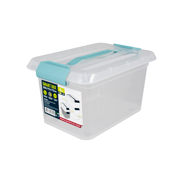 Контейнер для хранения SmartBox Полимербыт 6 л в ассортименте