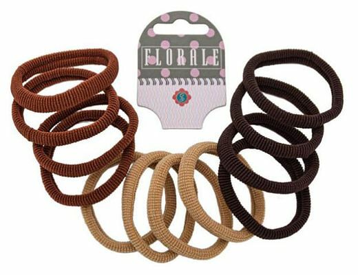Резинка для волос Florale, 12 шт в ассортименте