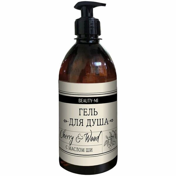 Гель Beautymi Cherry Wood для душа, 480 мл