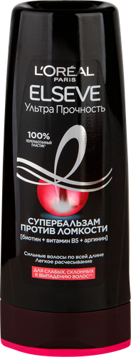 

Бальзам-ополаскиватель L’Oreal Paris Elseve Ультра прочность укрепляющий 400 мл