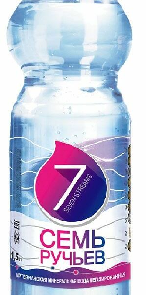 Вода минеральная 7 Ручьев негазированная