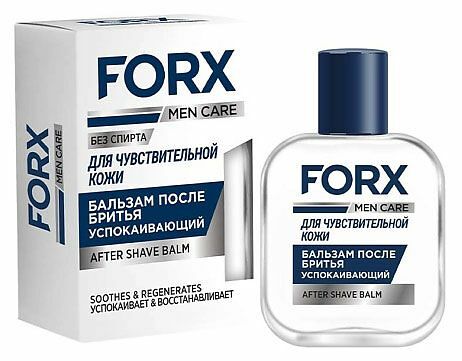 Бальзам после бритья Forx Men Care для чувствительной кожи успокаивающий