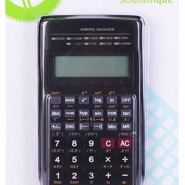 Калькулятор научный инженерный 12-разрядный ТМ Auchan (Ашан) 