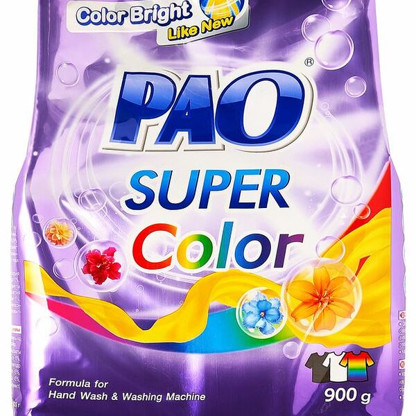 Стиральный порошок Lion Pao Super Color Антибактериальный для цветного белья 900 г