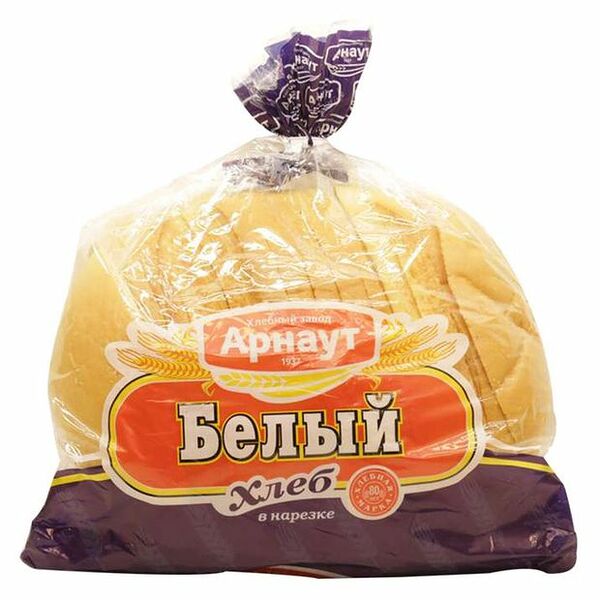 Хлеб Арнаут белый в нарезке