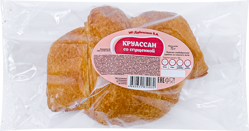 

Круассан ИП Дубенсков со сгущенкой 75 г