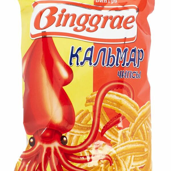 Чипсы Binggrae Кальмар, 50г