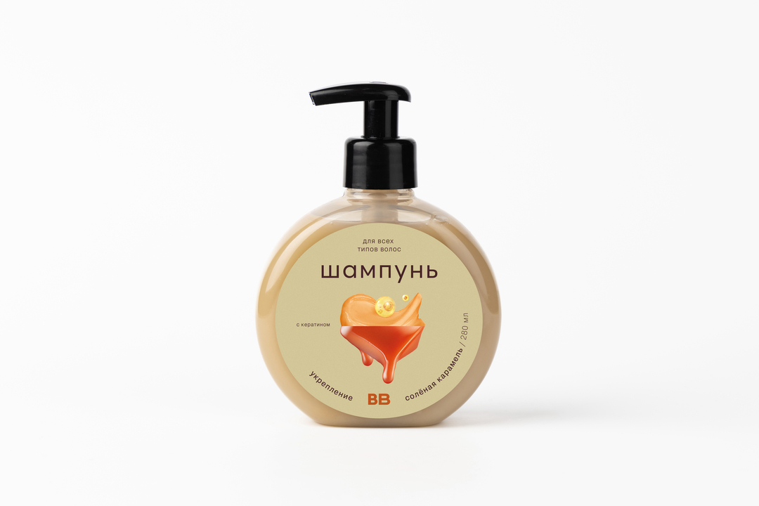 

Шампунь ВкусВилл для всех типов волос Соленая карамель 280 мл