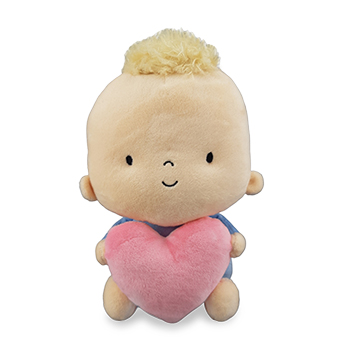 

Игрушка мягкая ПЛЮШЛЕНД Мальчик с сердцем, Китай