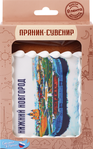 

Пряник Лента Выбор экспертов Города Нижний Новгород 100 г