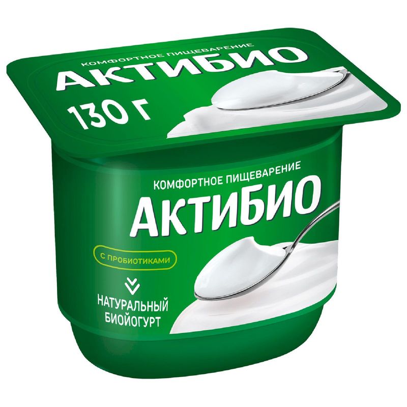 

Йогурт АктиБио натуральный 3,5% 130 г