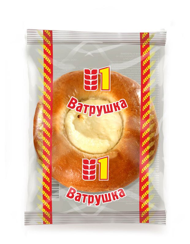 

Ватрушка Хлебозавод Юг Руси сдобная с творогом 100 г