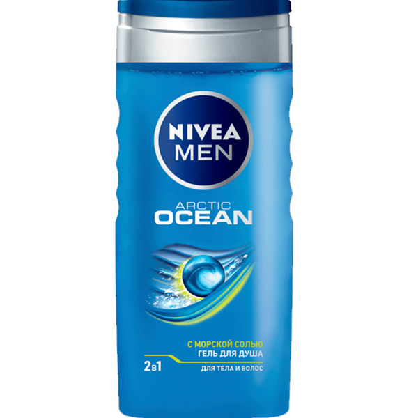 Гель Nivea Men для душа Arctic Ocean 2в1 250 мл