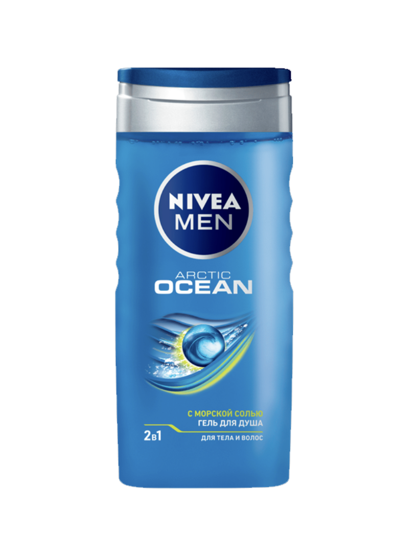 

Гель Nivea Men для душа Arctic Ocean 2в1 250 мл