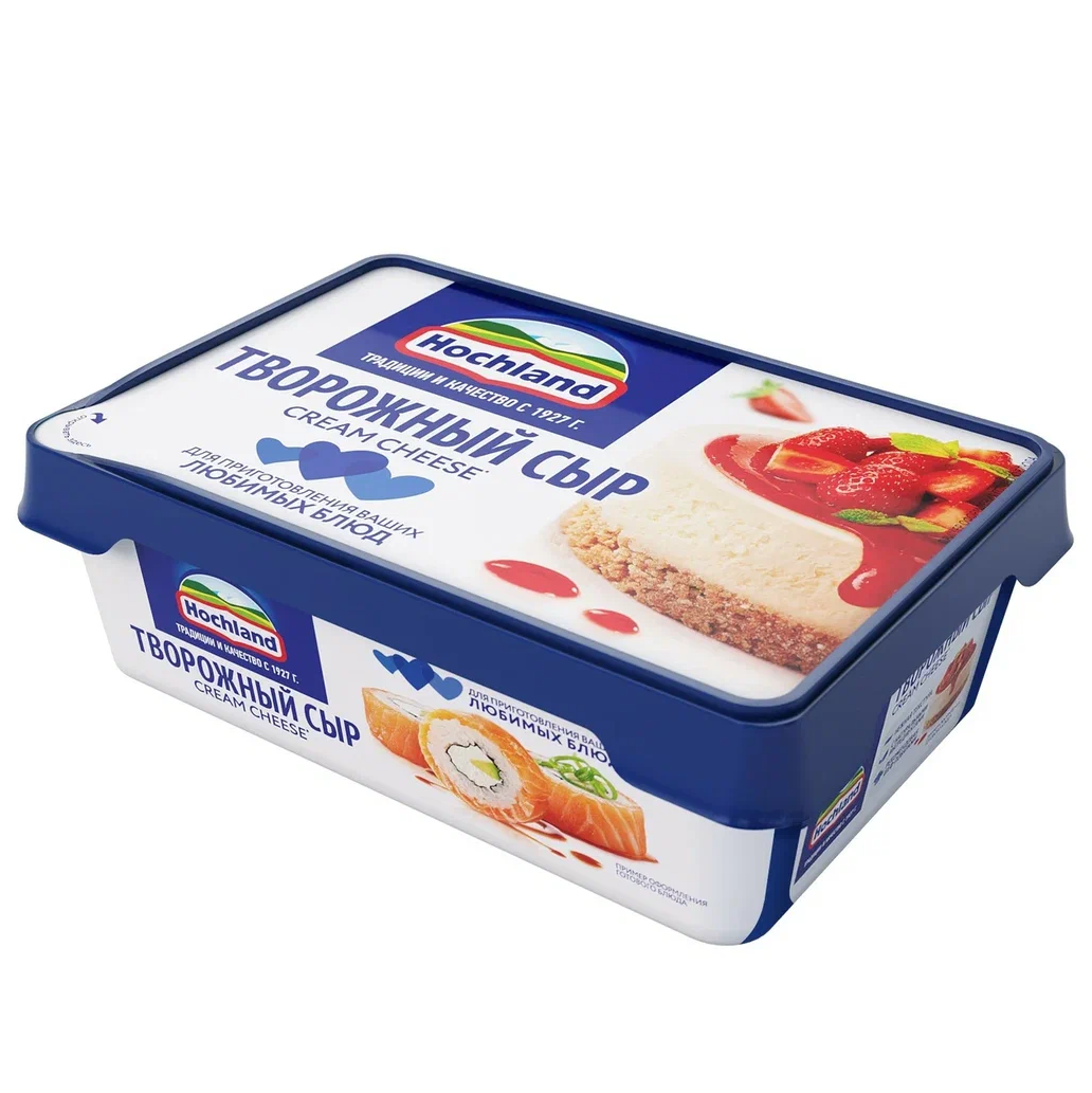

Сыр творожный Hochland Для кулинарии: для горячих и холодных блюд, 65% 180 г
