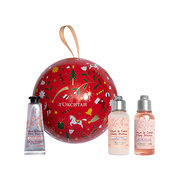 

Набор миниатюр «Очаровательный вишнёвый цвет», L'Occitane, 3 шт., Франция