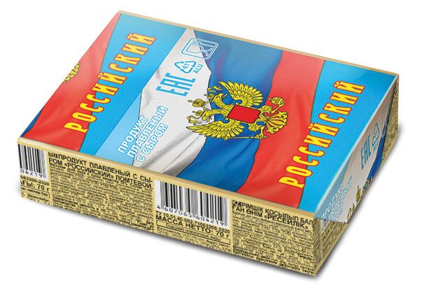 

Сыр плавленый Российский 23%