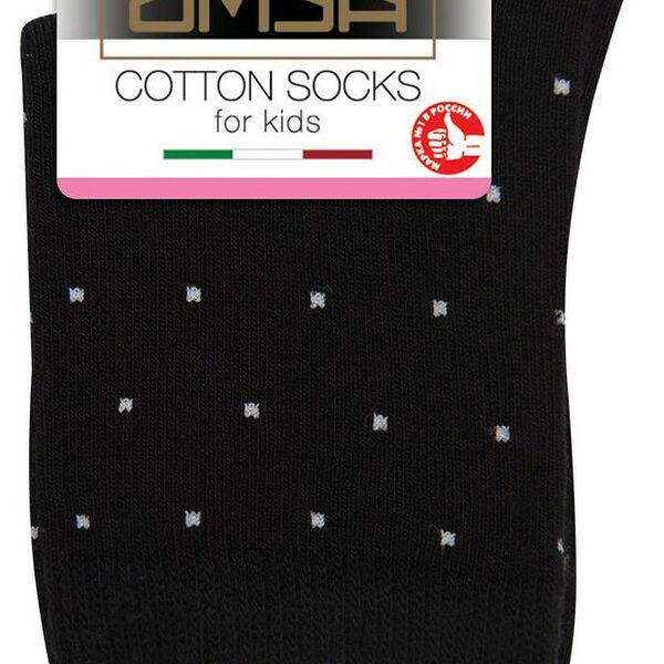 Детские носки в горошек Omsa Kids Nero р.19-22