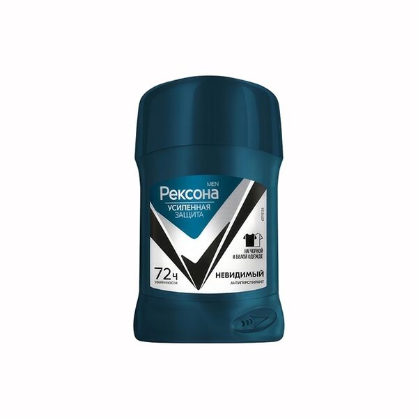 Дезодорант-стик Rexona Men Невидимый на Черной и Белой Одежде 48 часов