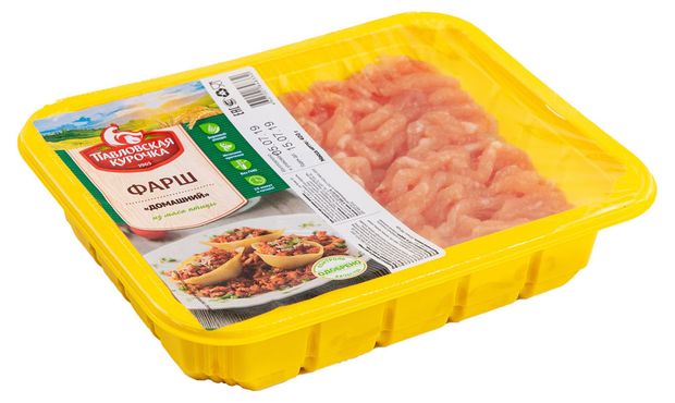 

Фарш куриный Павловская курочка охлажденный, 400г