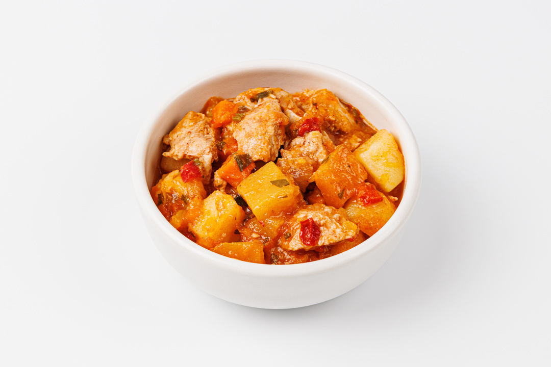 

Жаркое из индейки с тыквой Вкусвилл 250 г