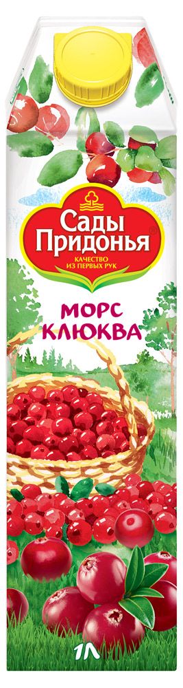 

Морс Сады Придонья Клюква 1 л