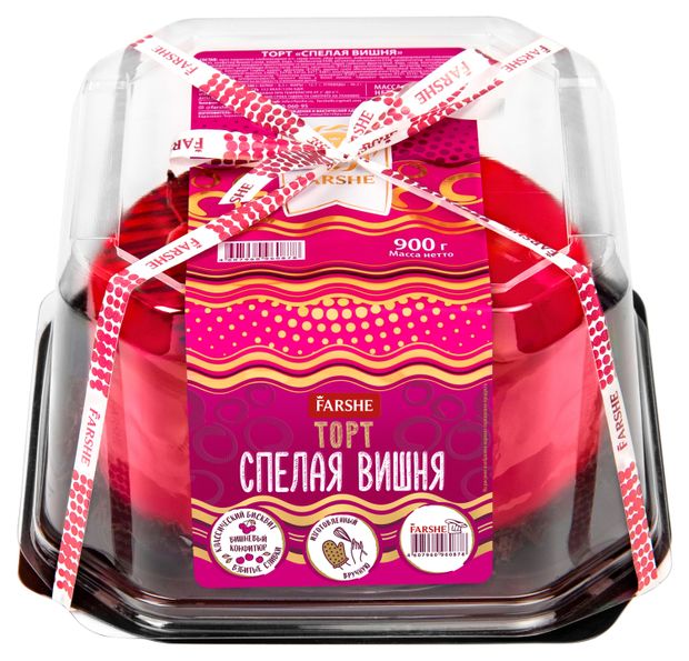 

Торт Farshe Спелая вишня, 900 г