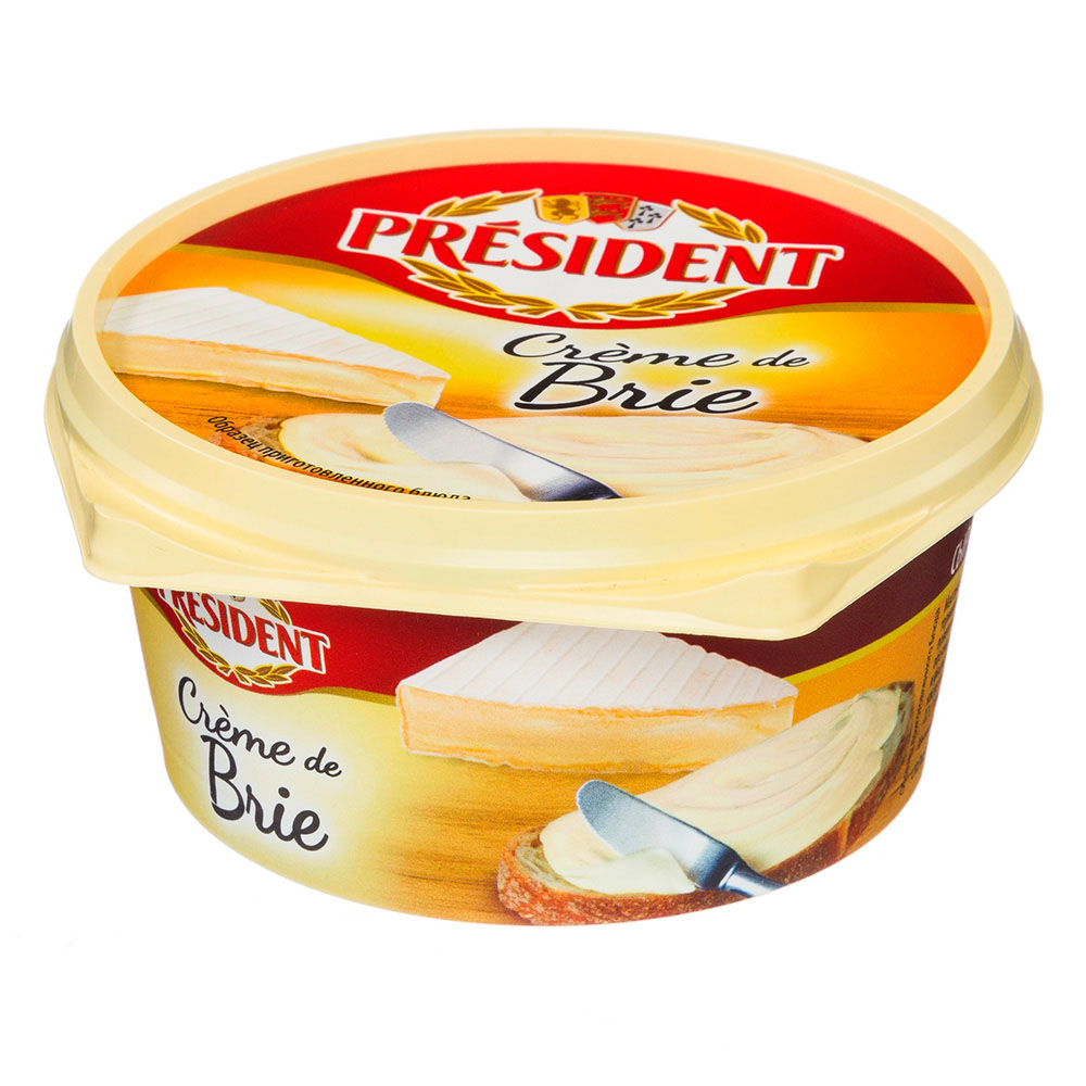 

Сыр плавленый President Creme de Brie 50% 125 г