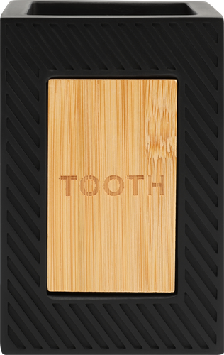 

Стакан Homeclub Fusion полирезина бамбук 7 x 7 x 11 см