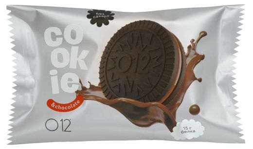 

Печенье-сэндвич О12 протеиновое с шоколадной начинкой 40 г