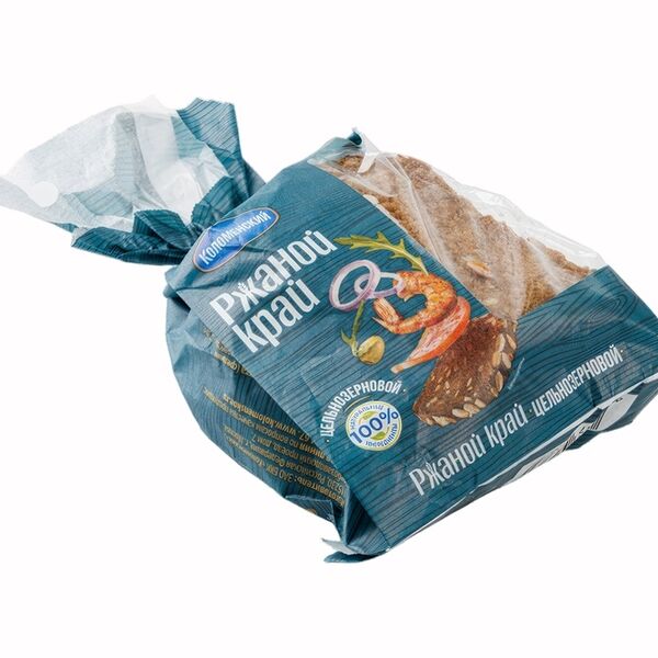 Хлеб Коломенское Ржаной край цельнозерновой в нарезке 300г