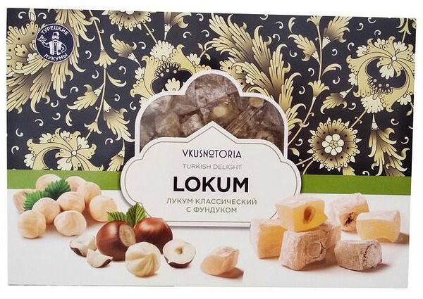 Лукум классический Vkusnotoria с фундуком