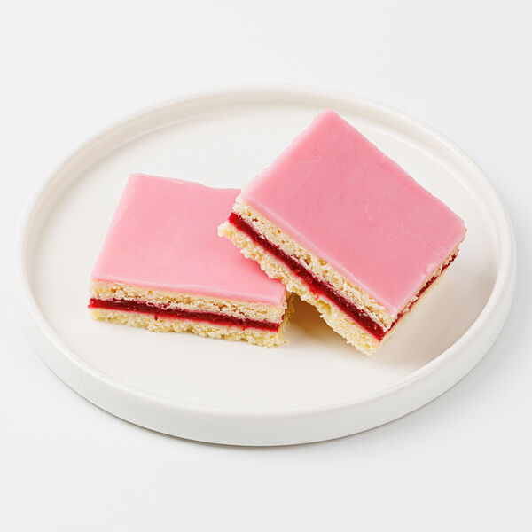 Песочная полоска  с брусничной начинкой