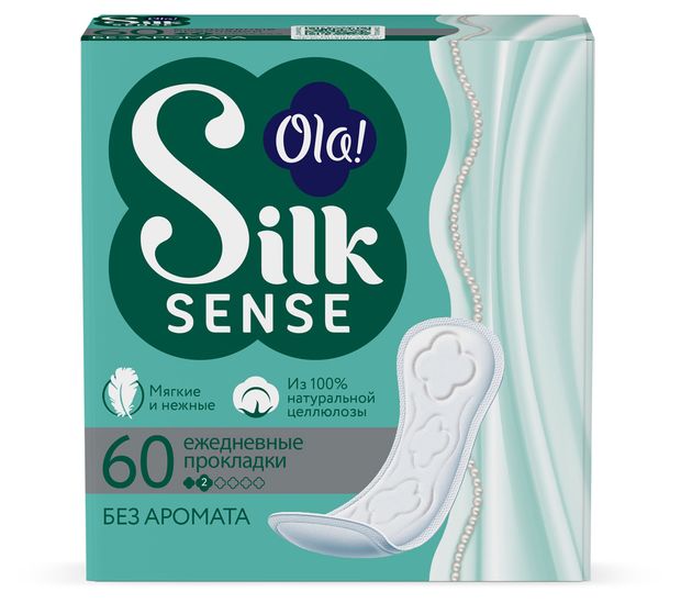 

Прокладки Ola! Silk Sense Daily ежедневные 60 шт.