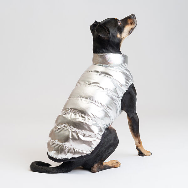 Rurri Куртка серебрянная двухсторонняя XL