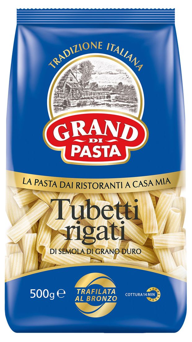 

Макаронные изделия Tubetti Rigati Grand Di Pasta 500 г