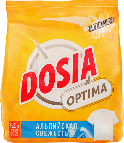 

Стиральный порошок Dosia Optima Альпийская Свежесть 1200 г