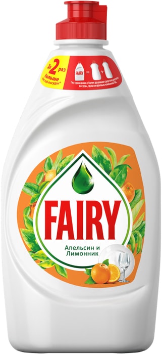 

Средство для мытья посуды Fairy Апельсин и Лимонник 450 мл