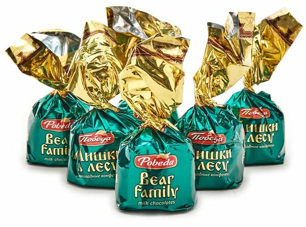 Конфеты Победа Вкуса Мишки в лесу