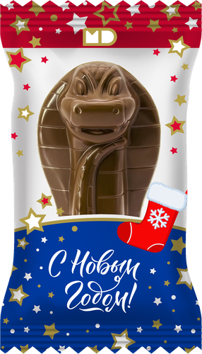 

Изделие фигурное из глазури Монетный двор Шоко фигурка Символ года, 1 шт., дизайн упаковки в ассортименте, 55 г