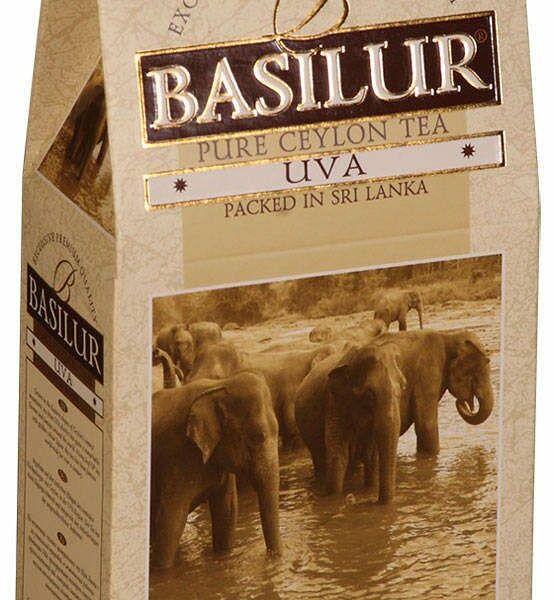 Чай BASILUR Uva черный цейлонский крупнолистовой 100 г