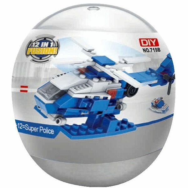 Игрушка Супер Полиция мини конструктор TL221009098