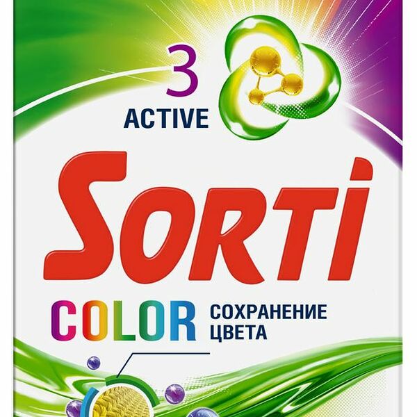 Стиральный порошок Sorti Color автомат 350 г