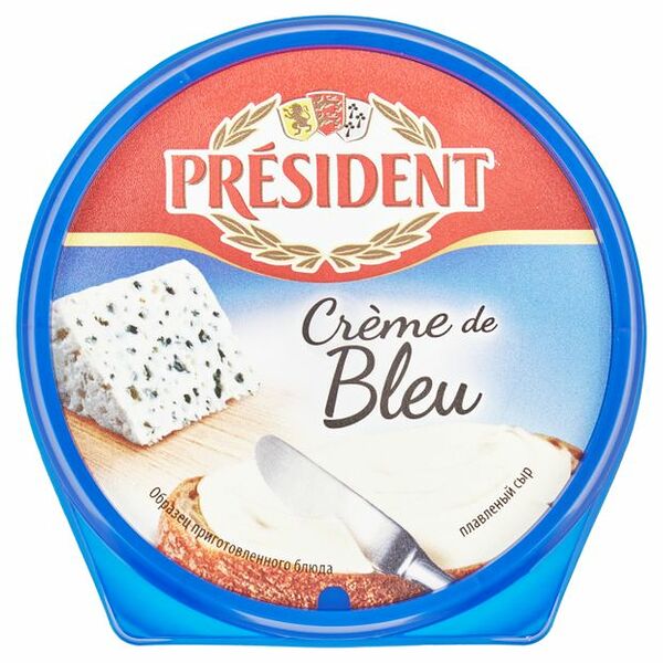 Сыр плавленый President Creme de Bleu 50% 125 г